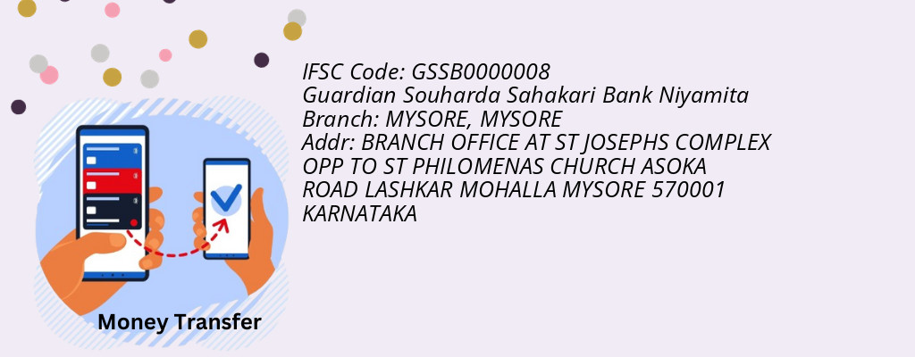 Find Guardian Souharda Sahakari Bank Niyamita IFSC Code MYSORE - MYSORE Branch Find Guardian Souharda Sahakari Bank Niyamita IFSC Code MYSORE - MYSORE Branch