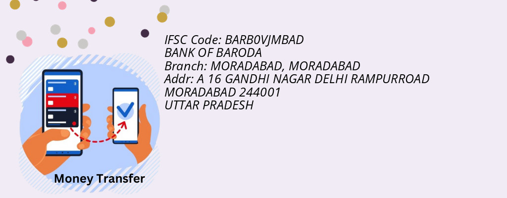 Find BANK OF BARODA IFSC Code MORADABAD - MORADABAD Branch