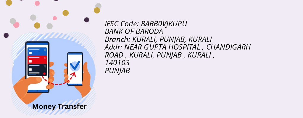 Find BANK OF BARODA IFSC Code KURALI - KURALI, PUNJAB Branch
