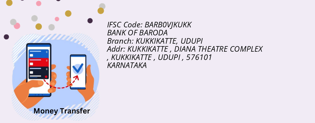 Find BANK OF BARODA IFSC Code UDUPI - KUKKIKATTE Branch