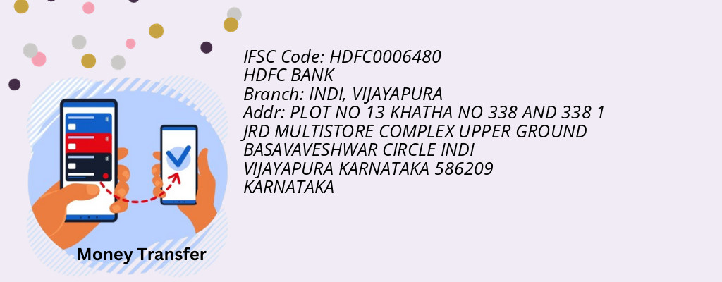Find HDFC BANK IFSC Code VIJAYAPURA - INDI Branch