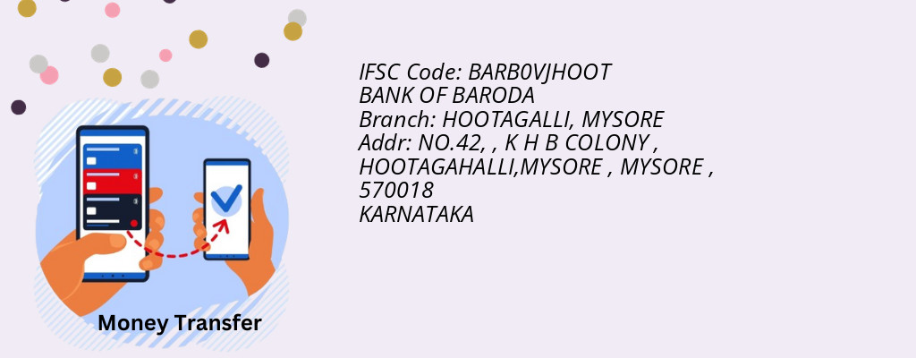 Find BANK OF BARODA IFSC Code MYSORE - HOOTAGALLI Branch