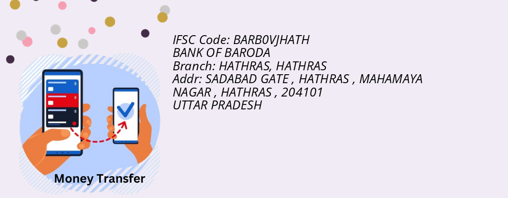 Find BANK OF BARODA IFSC Code HATHRAS - HATHRAS Branch