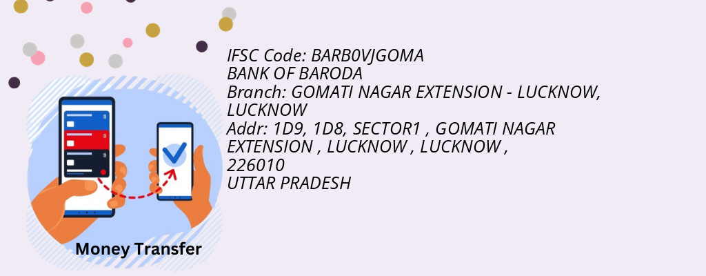 Find BANK OF BARODA IFSC Code LUCKNOW - GOMATI NAGAR EXTENSION - LUCKNOW Branch