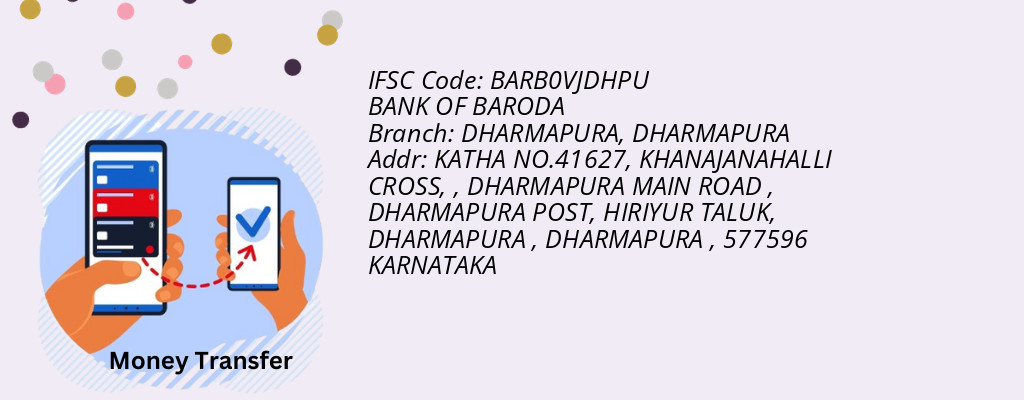 Find BANK OF BARODA IFSC Code DHARMAPURA - DHARMAPURA Branch