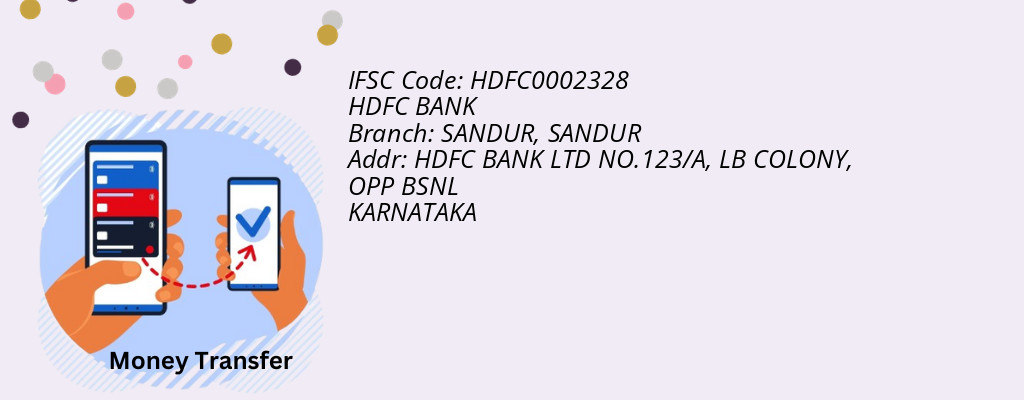 Find HDFC BANK IFSC Code SANDUR - SANDUR Branch