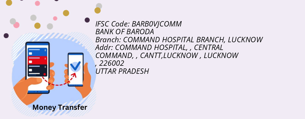 Find BANK OF BARODA IFSC Code LUCKNOW - COMMAND HOSPITAL BRANCH Branch