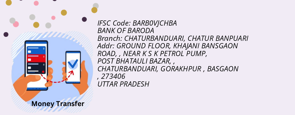 Find BANK OF BARODA IFSC Code CHATUR BANPUARI - CHATURBANDUARI Branch
