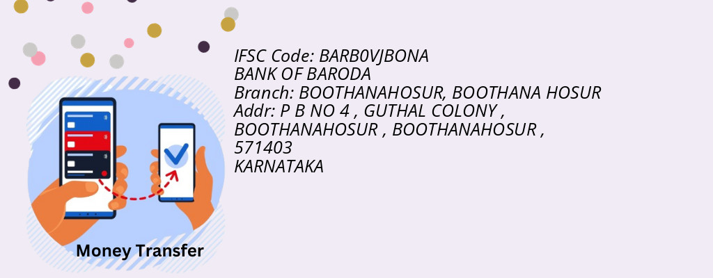 Find BANK OF BARODA IFSC Code BOOTHANA HOSUR - BOOTHANAHOSUR Branch