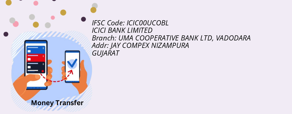 Find ICICI BANK IFSC Code VADODARA - UMA COOPERATIVE BANK LTD Branch Find ICICI BANK IFSC Code VADODARA - UMA COOPERATIVE BANK LTD Branch