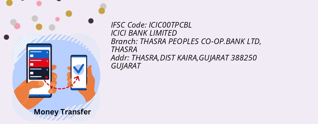 Find ICICI BANK IFSC Code THASRA - THASRA PEOPLES CO-OP.BANK LTD Branch Find ICICI BANK IFSC Code THASRA - THASRA PEOPLES CO-OP.BANK LTD Branch