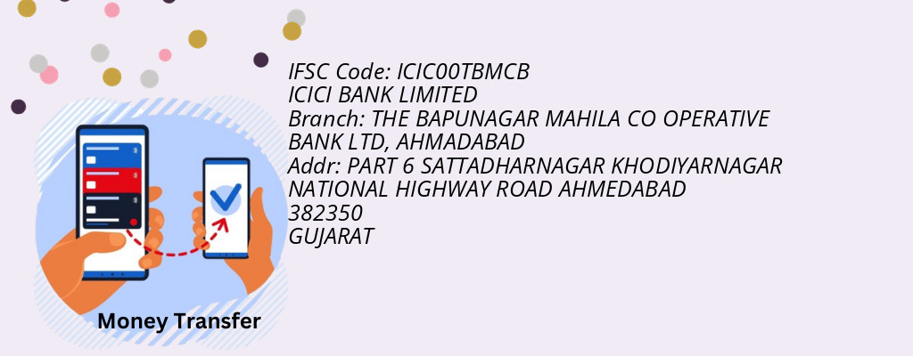 Find ICICI BANK IFSC Code AHMADABAD - THE BAPUNAGAR MAHILA CO OPERATIVE BANK LTD Branch Find ICICI BANK IFSC Code AHMADABAD - THE BAPUNAGAR MAHILA CO OPERATIVE BANK LTD Branch