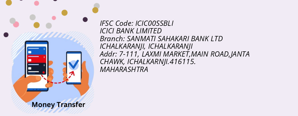 Find ICICI BANK IFSC Code ICHALKARANJI - SANMATI SAHAKARI BANK LTD ICHALKARANJI Branch Find ICICI BANK IFSC Code ICHALKARANJI - SANMATI SAHAKARI BANK LTD ICHALKARANJI Branch