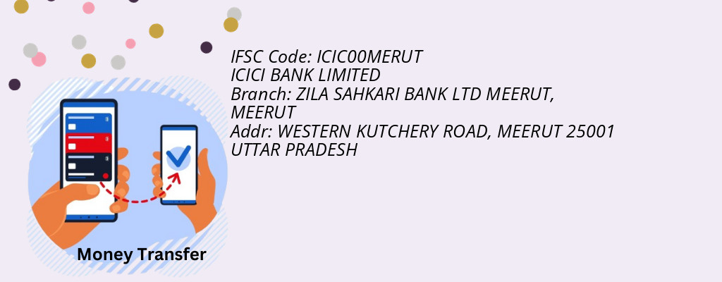 Find ICICI BANK IFSC Code MEERUT - ZILA SAHKARI BANK LTD MEERUT Branch Find ICICI BANK IFSC Code MEERUT - ZILA SAHKARI BANK LTD MEERUT Branch