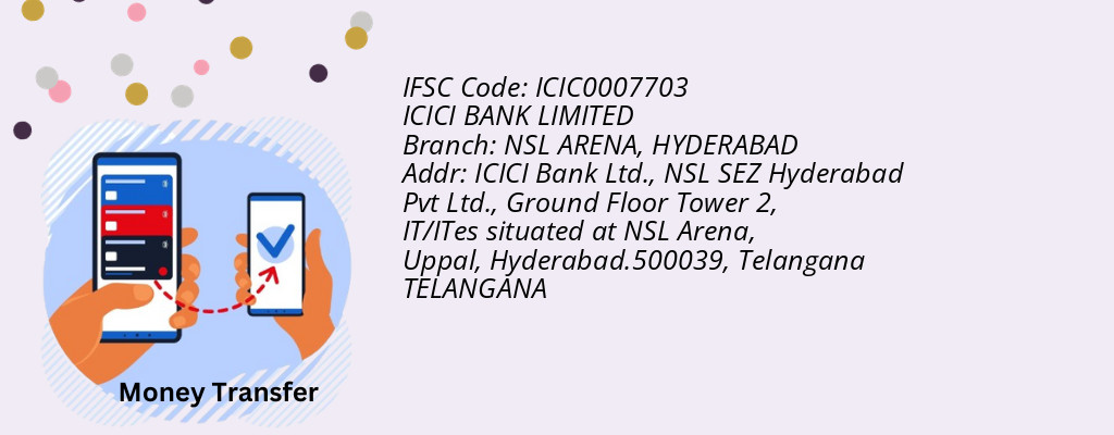 Find ICICI BANK IFSC Code HYDERABAD - NSL ARENA Branch Find ICICI BANK IFSC Code HYDERABAD - NSL ARENA Branch