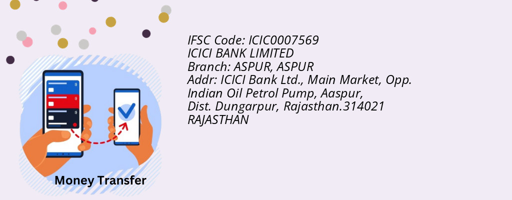 Find ICICI BANK IFSC Code ASPUR - ASPUR Branch