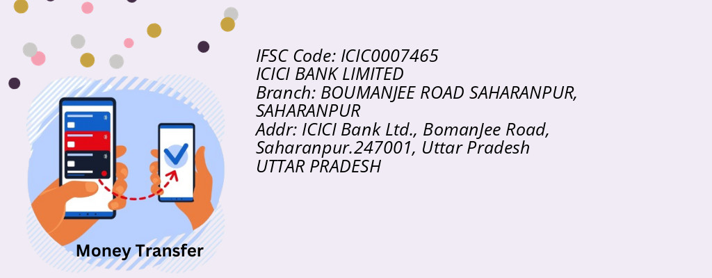 Find ICICI BANK IFSC Code SAHARANPUR - BOUMANJEE ROAD SAHARANPUR Branch