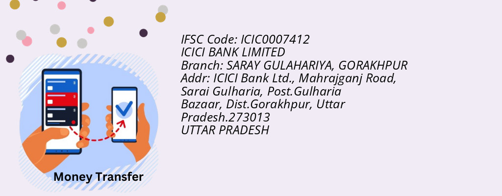 Find ICICI BANK IFSC Code GORAKHPUR - SARAY GULAHARIYA Branch Find ICICI BANK IFSC Code GORAKHPUR - SARAY GULAHARIYA Branch