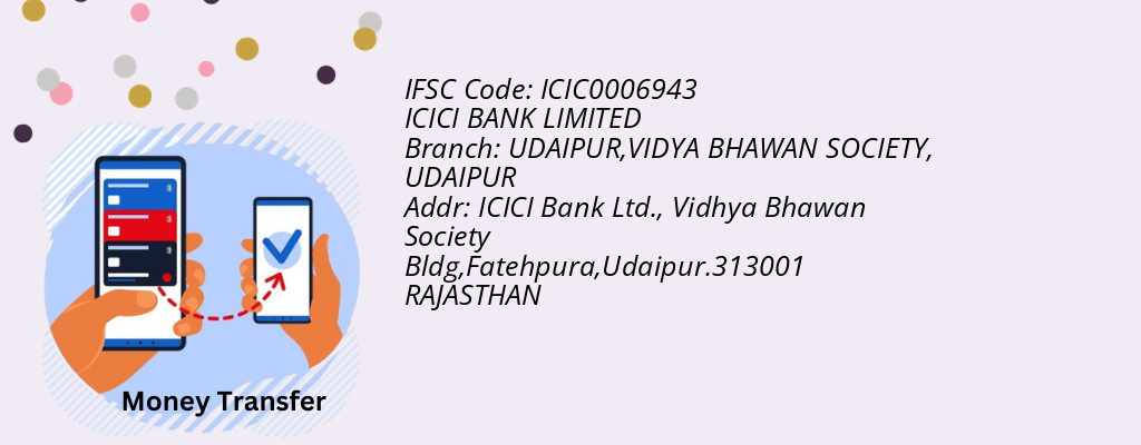 Find ICICI BANK IFSC Code UDAIPUR - UDAIPUR,VIDYA BHAWAN SOCIETY Branch Find ICICI BANK IFSC Code UDAIPUR - UDAIPUR,VIDYA BHAWAN SOCIETY Branch