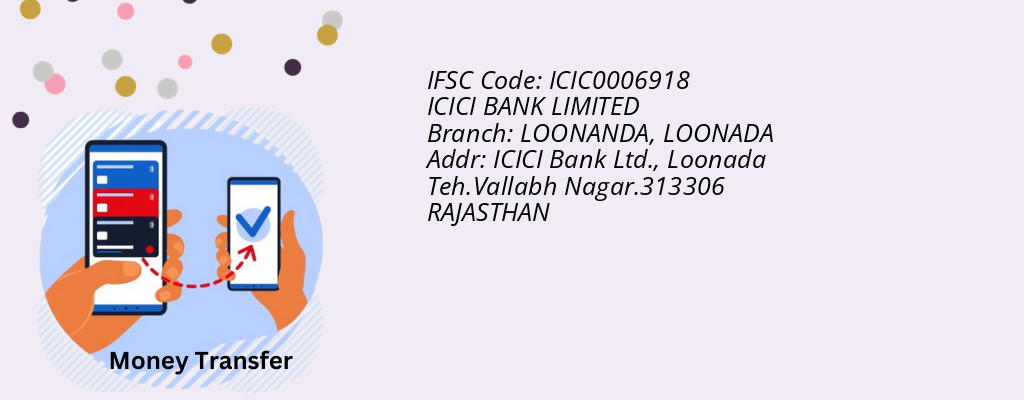 Find ICICI BANK IFSC Code LOONADA - LOONANDA Branch