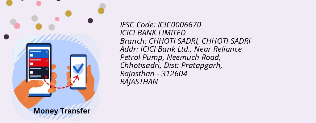 Find ICICI BANK IFSC Code CHHOTI SADRI - CHHOTI SADRI Branch Find ICICI BANK IFSC Code CHHOTI SADRI - CHHOTI SADRI Branch