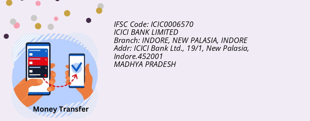 Find ICICI BANK IFSC Code INDORE - INDORE, NEW PALASIA Branch