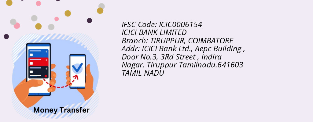 Find ICICI BANK IFSC Code COIMBATORE - TIRUPPUR Branch
