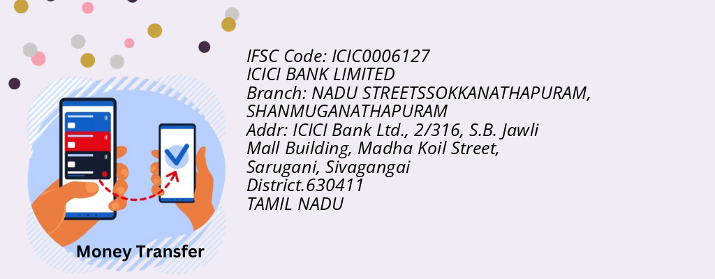 Find ICICI BANK IFSC Code SHANMUGANATHAPURAM - NADU STREETSSOKKANATHAPURAM Branch
