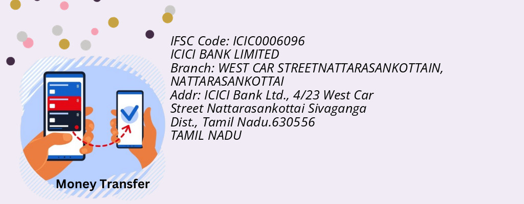 Find ICICI BANK IFSC Code NATTARASANKOTTAI - WEST CAR STREETNATTARASANKOTTAIN Branch