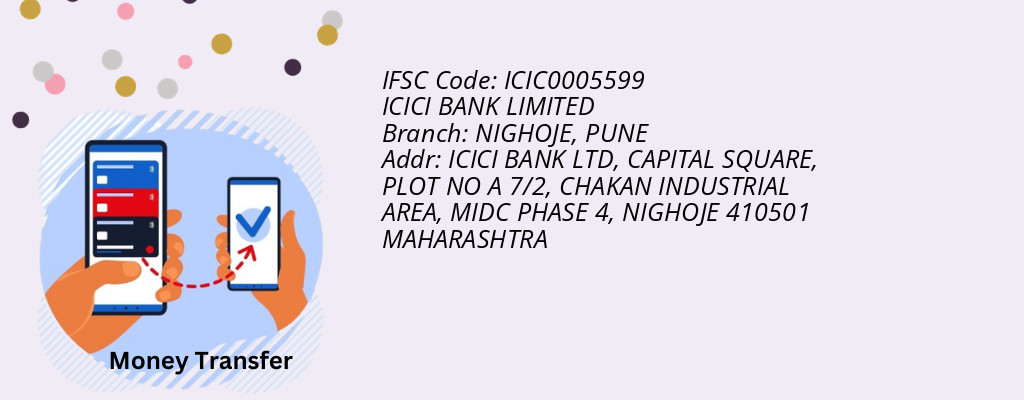 Find ICICI BANK IFSC Code PUNE - NIGHOJE Branch