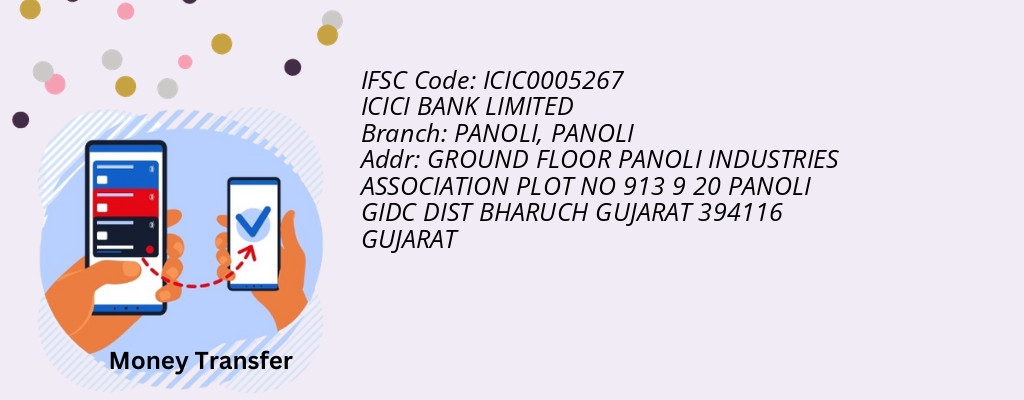 Find ICICI BANK IFSC Code PANOLI - PANOLI Branch Find ICICI BANK IFSC Code PANOLI - PANOLI Branch