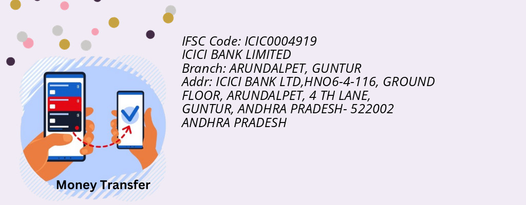Find ICICI BANK IFSC Code GUNTUR - ARUNDALPET Branch Find ICICI BANK IFSC Code GUNTUR - ARUNDALPET Branch