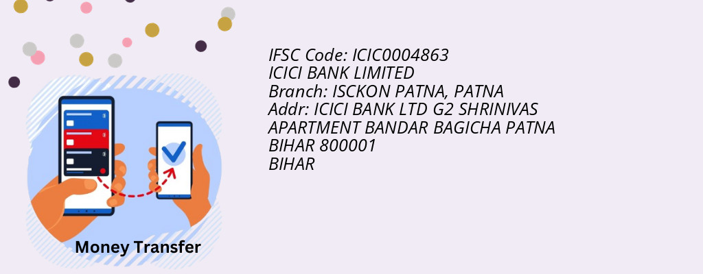 Find ICICI BANK IFSC Code PATNA - ISCKON PATNA Branch