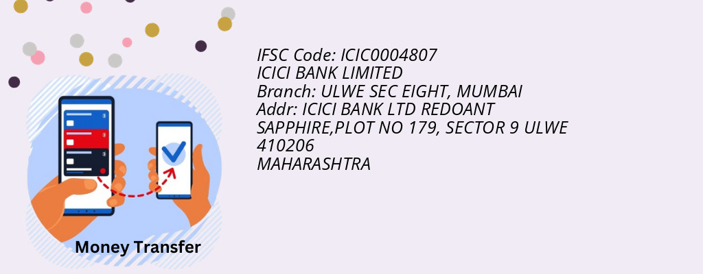 Find ICICI BANK IFSC Code MUMBAI - ULWE SEC EIGHT Branch Find ICICI BANK IFSC Code MUMBAI - ULWE SEC EIGHT Branch