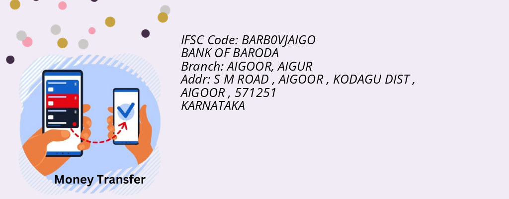 Find BANK OF BARODA IFSC Code AIGUR - AIGOOR Branch