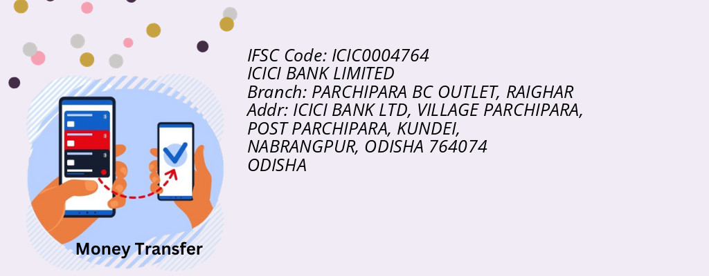 Find ICICI BANK IFSC Code RAIGHAR - PARCHIPARA BC OUTLET Branch