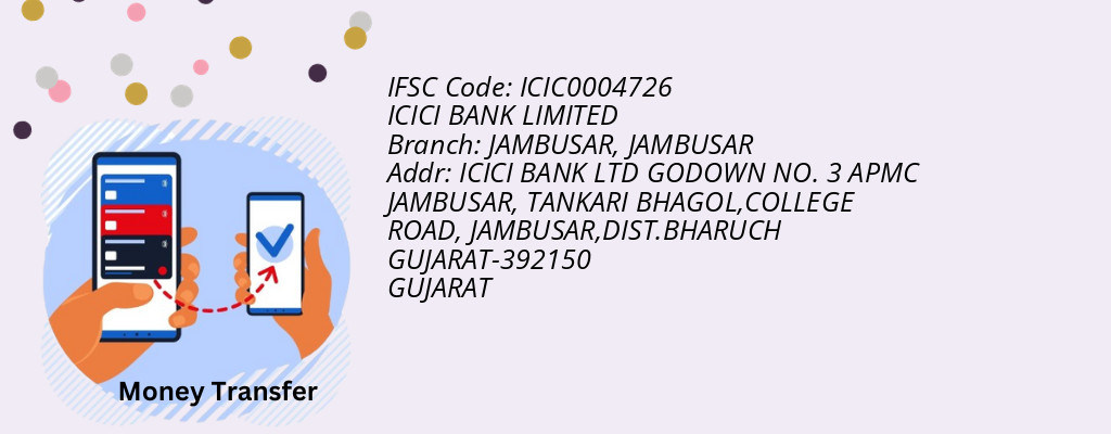 Find ICICI BANK IFSC Code JAMBUSAR - JAMBUSAR Branch Find ICICI BANK IFSC Code JAMBUSAR - JAMBUSAR Branch