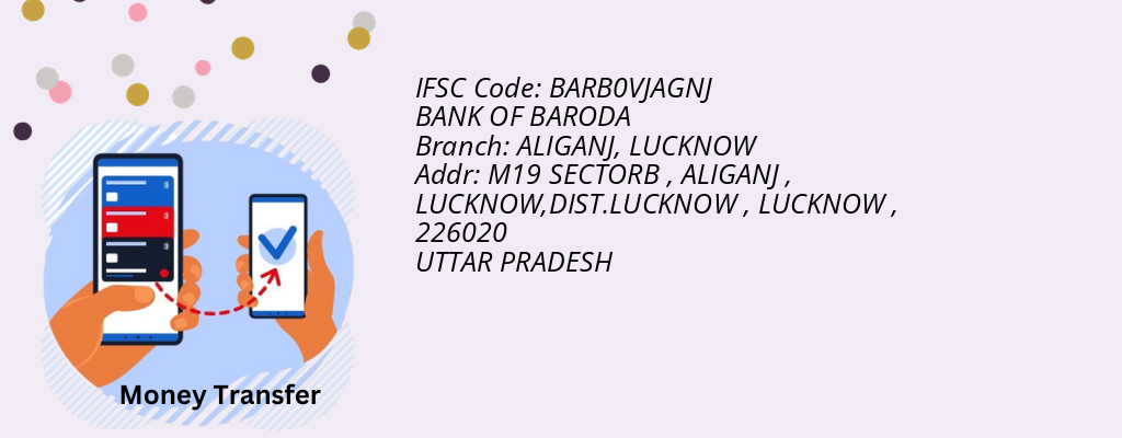 Find BANK OF BARODA IFSC Code LUCKNOW - ALIGANJ Branch