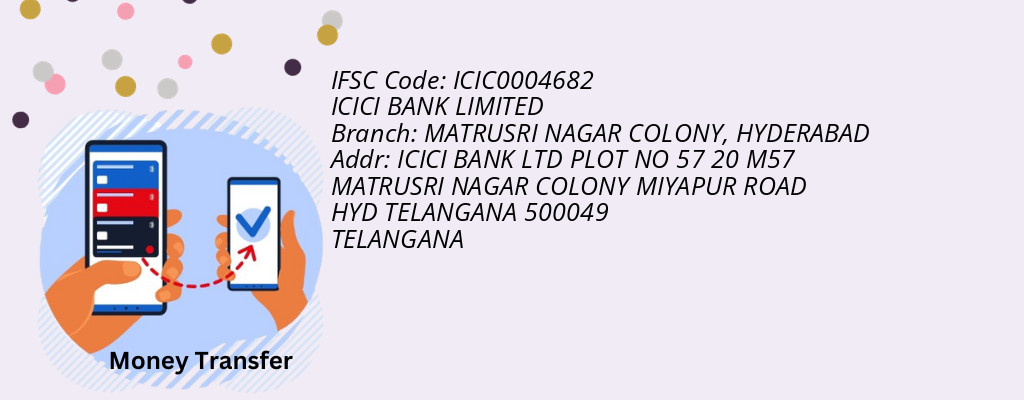 Find ICICI BANK IFSC Code HYDERABAD - MATRUSRI NAGAR COLONY Branch Find ICICI BANK IFSC Code HYDERABAD - MATRUSRI NAGAR COLONY Branch