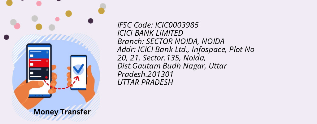 Find ICICI BANK IFSC Code NOIDA - SECTOR NOIDA Branch