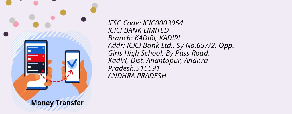 Find ICICI BANK IFSC Code KADIRI - KADIRI Branch Find ICICI BANK IFSC Code KADIRI - KADIRI Branch