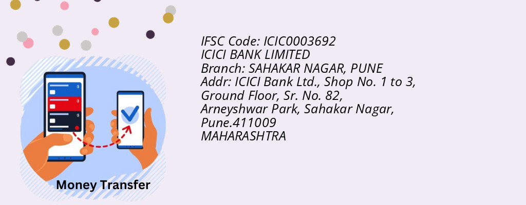 Find ICICI BANK IFSC Code PUNE - SAHAKAR NAGAR Branch