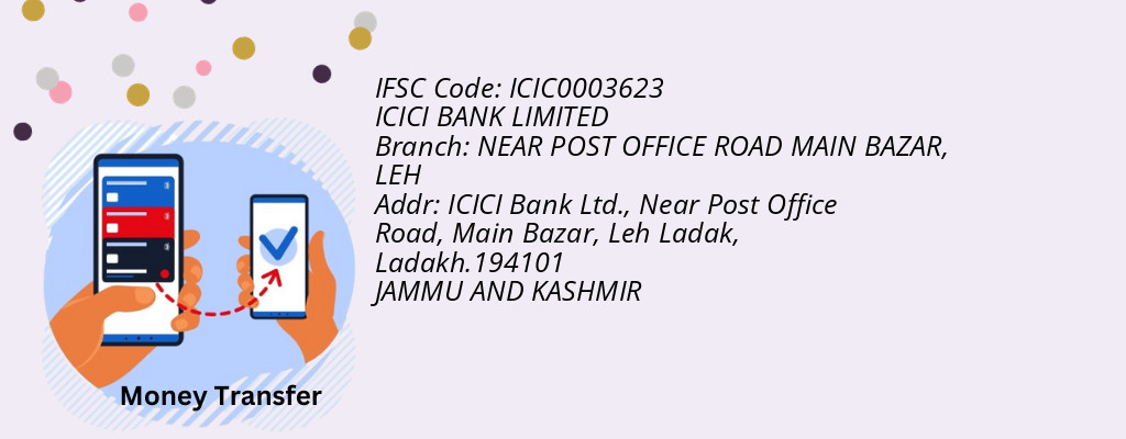 Find ICICI BANK IFSC Code LEH - NEAR POST OFFICE ROAD MAIN BAZAR Branch Find ICICI BANK IFSC Code LEH - NEAR POST OFFICE ROAD MAIN BAZAR Branch