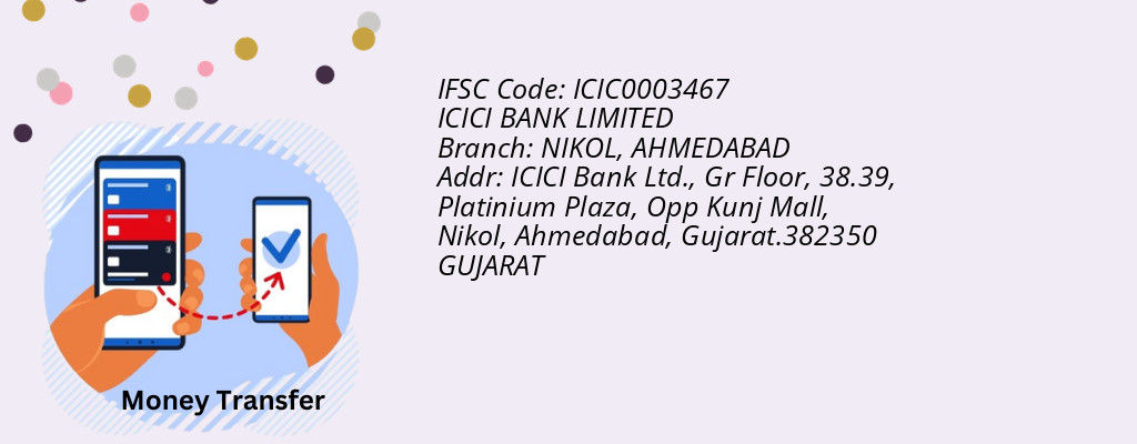 Find ICICI BANK IFSC Code AHMEDABAD - NIKOL Branch