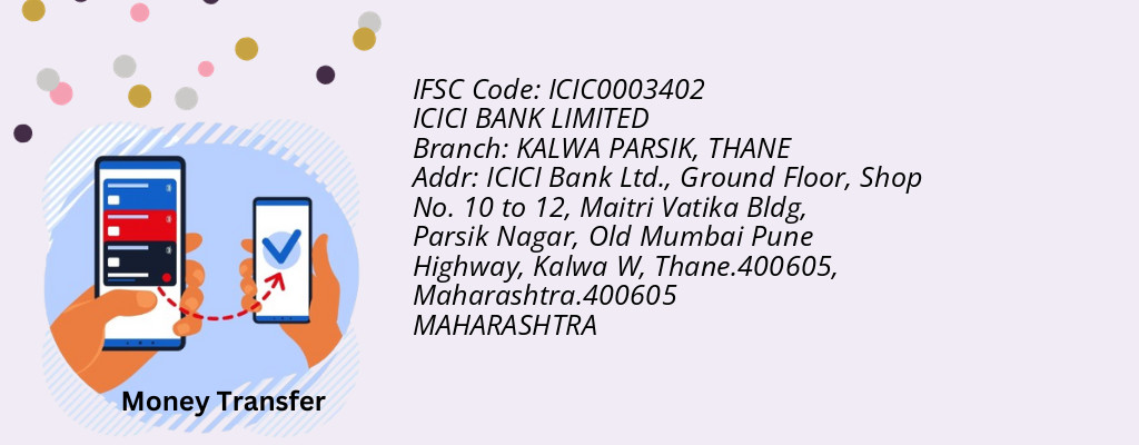 Find ICICI BANK IFSC Code THANE - KALWA PARSIK Branch