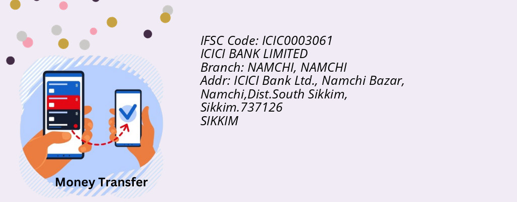 Find ICICI BANK IFSC Code NAMCHI - NAMCHI Branch