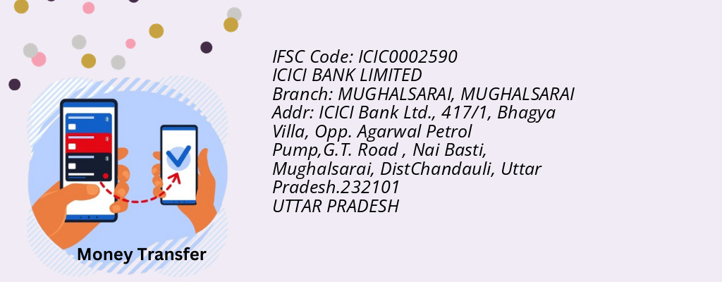 Find ICICI BANK IFSC Code MUGHALSARAI - MUGHALSARAI Branch