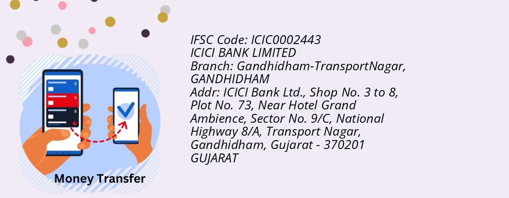 Find ICICI BANK IFSC Code GANDHIDHAM - Gandhidham-TransportNagar Branch Find ICICI BANK IFSC Code GANDHIDHAM - Gandhidham-TransportNagar Branch