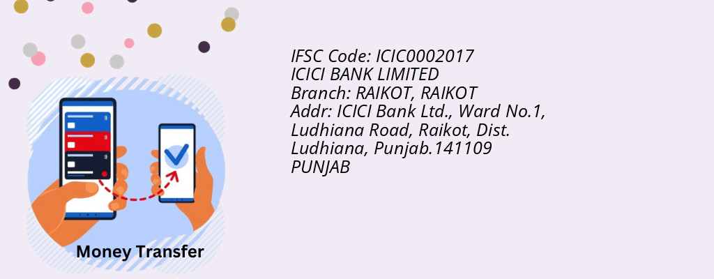 Find ICICI BANK IFSC Code RAIKOT - RAIKOT Branch