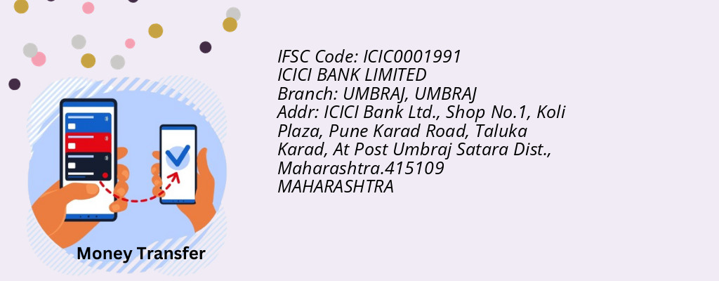 Find ICICI BANK IFSC Code UMBRAJ - UMBRAJ Branch